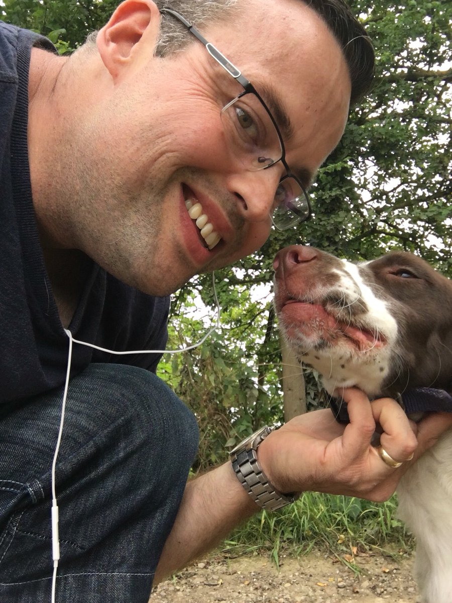 Titey81's tweet photo. Misty and me lovely long walk together #selfie https://t.co/5DM6B9XgC4
