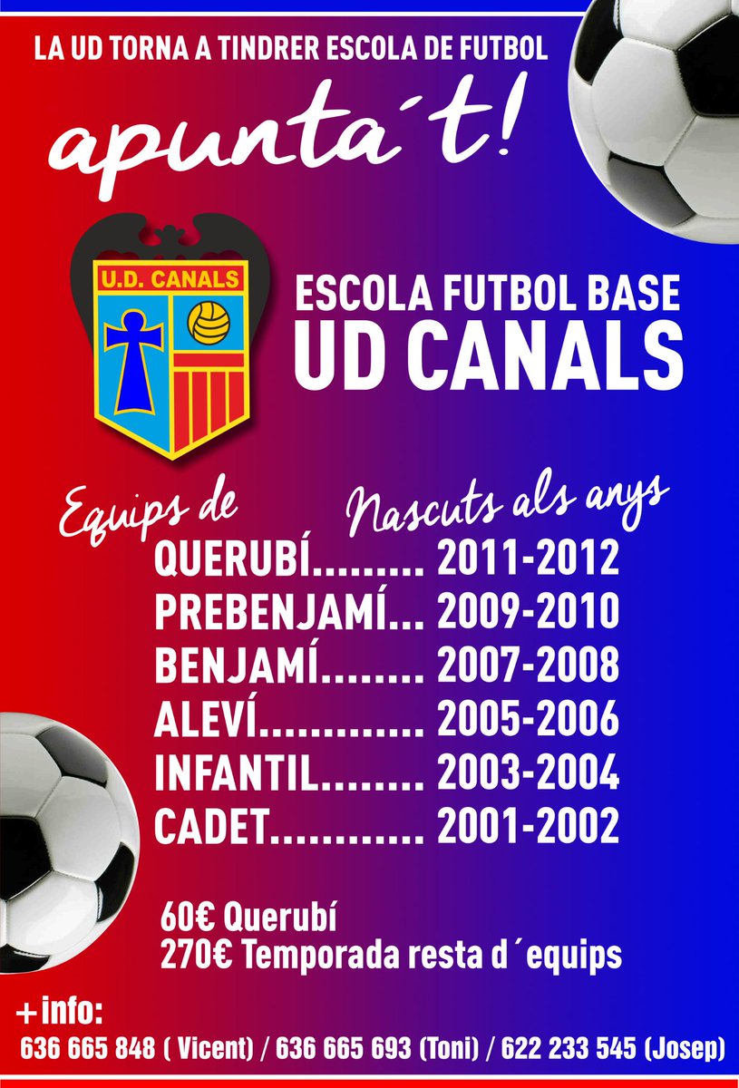 Tots per un equip, tots per un poble!!!