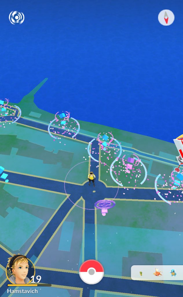 HamishCarter1's tweet photo. I didn't even choose to have dinner here... ๐๐ #Blessed #luresfordays #PokemonGO https://t.co/s2VwPtUZ39
