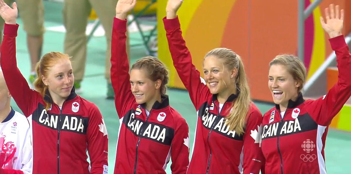 That Olympic medal FEELING!! So proud of this team! <a href="/TeamCanada/">Team Canada</a> #bronze