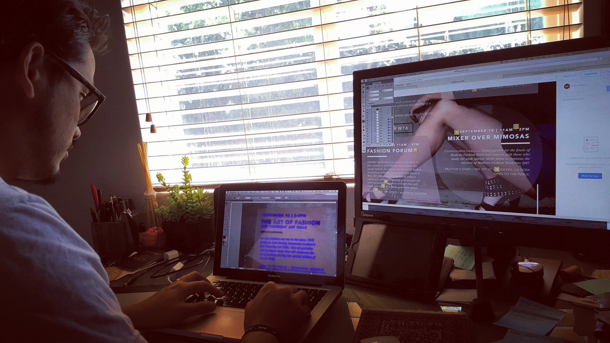 dressed209's tweet photo. Putting finishing touches on art work to print posters and fliers. Gotta start letting the world know! #mofw https://t.co/klEv5rVvC3
