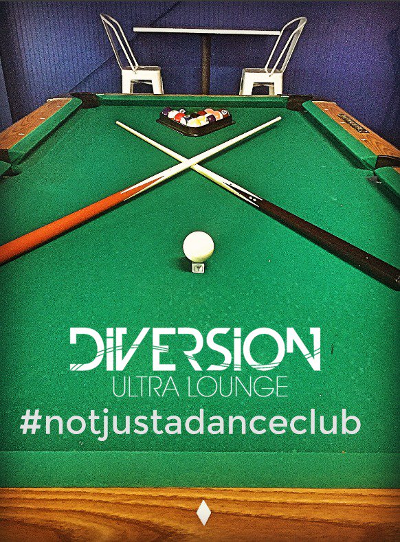 OHDiversion's tweet photo. Saturday Night! We challenge you to a game of pool! #notjustadanceclub #getdiverted https://t.co/ntsRdynOxC