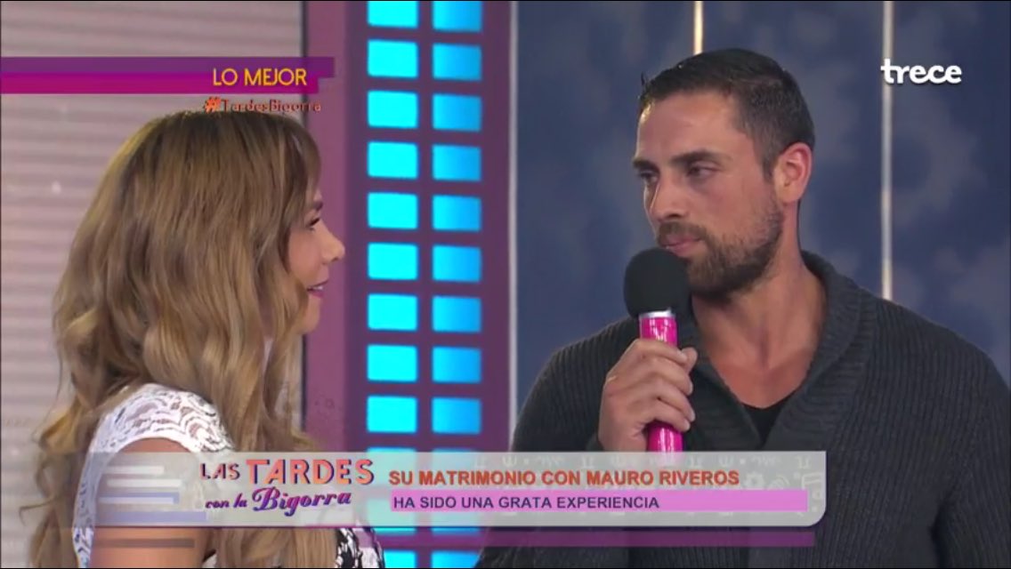 "Su felicidad es mi felicidad" - ❤️ <a href="/MauroRiverosP/">Mauro Riveros</a> habla de <a href="/LisVega/">Lis Vega galvez</a> en #TardesBigorra <a href="/AztecaTrece/">Azteca Uno</a> 📺