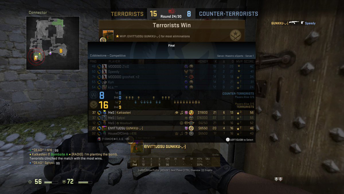 splyxi's tweet photo. Good praccs again.We need better teams againts us. We are trying to get in to better invite pracc groups @masesports https://t.co/lIh8bFvyGs