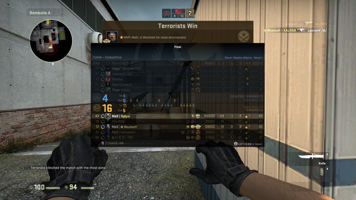 splyxi's tweet photo. Good praccs again.We need better teams againts us. We are trying to get in to better invite pracc groups @masesports https://t.co/lIh8bFvyGs