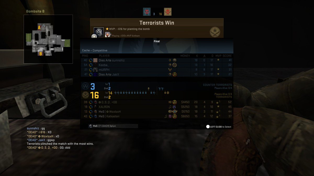 splyxi's tweet photo. Good praccs again.We need better teams againts us. We are trying to get in to better invite pracc groups @masesports https://t.co/lIh8bFvyGs