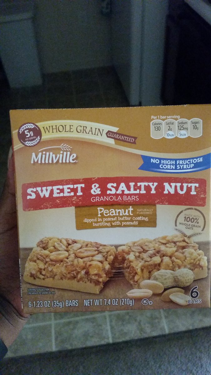 I love these bars! They are perfect to get my energy up &amp; sooooo delicious!  #ALDIFridgeFill  #Entry