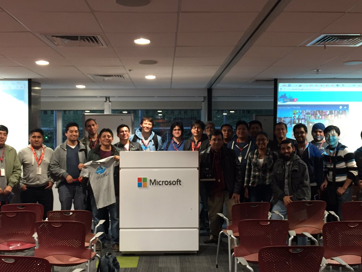 dockerglima's tweet photo. #dockerconlima Gracias a todos lots asistentes. Nos vemos en próximos eventos #docker #meetup https://t.co/0g0XkcxRRi