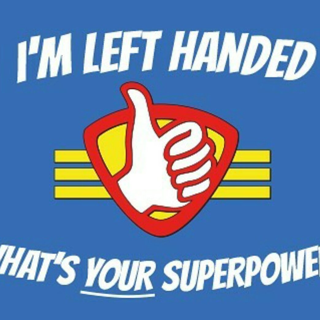 caro930's tweet image. Happy left handed day!!! #lefthandersday #imalefty