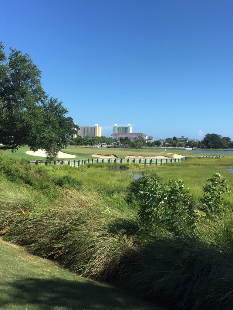 aaron__thomas's tweet photo. Perfect day for @TidewaterGolfMB @MB_GolfHoliday @WorldwideGolf4u #myrtlebeachgolfcentral https://t.co/Y5OYplvXSV