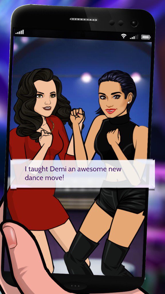 BhaddBrit's tweet photo. I just taught Demi a new dance move! #demipathtofame https://t.co/4i3BPD5ou8 https://t.co/p4NY6yofUx