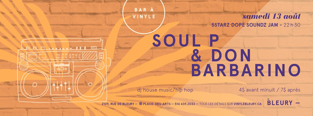 Then we finish it off with <a href="/5starzds/">5 Starz Dope Sound</a> Jam and Dj's <a href="/GodfatherDonB/">Godfather D</a> &amp; <a href="/Dj_Soul_P/">Pat Benjamin</a> : facebook.com/events/5287051…