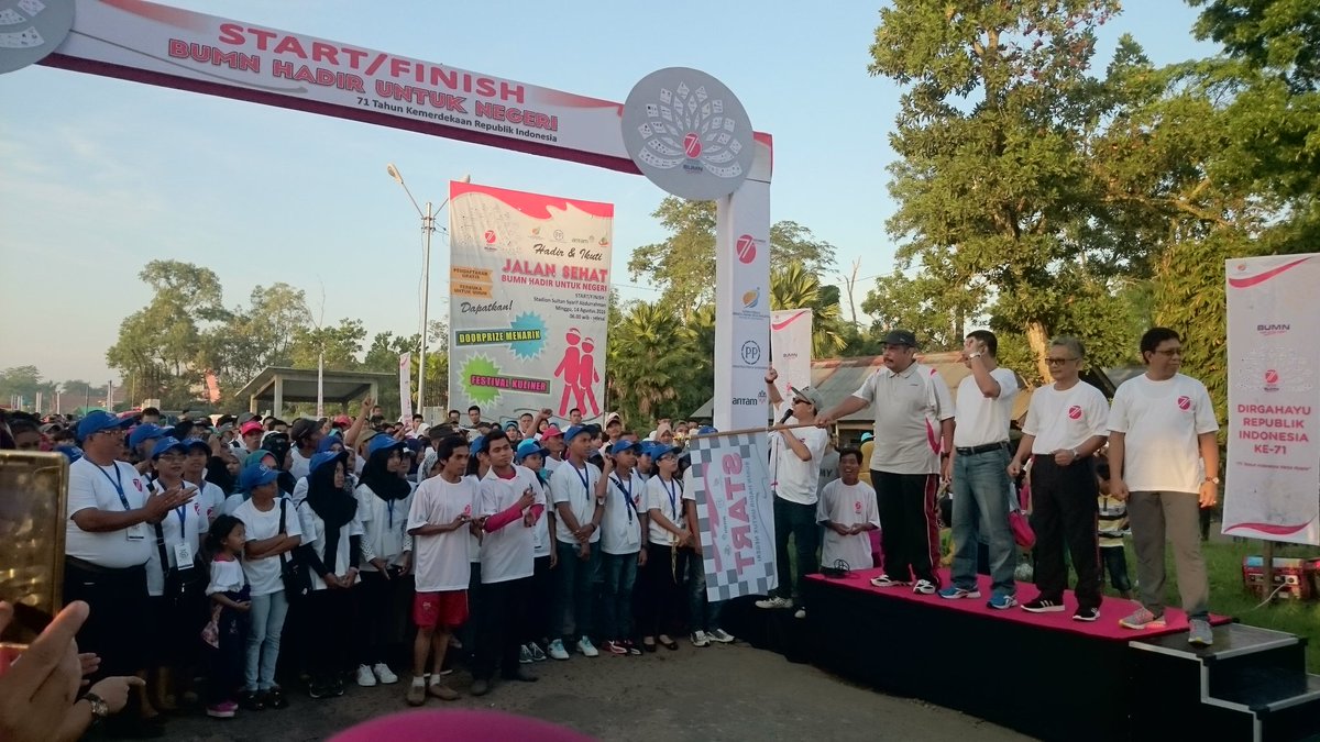 PTPN_13's tweet photo. JalanSantai#BUMNHadirUntukNegeri #71IndonesiaMerdeka @ForHumBUMN @KemenBUMN @PTPP_ID @OfficialAntam https://t.co/y76HSH1ALr