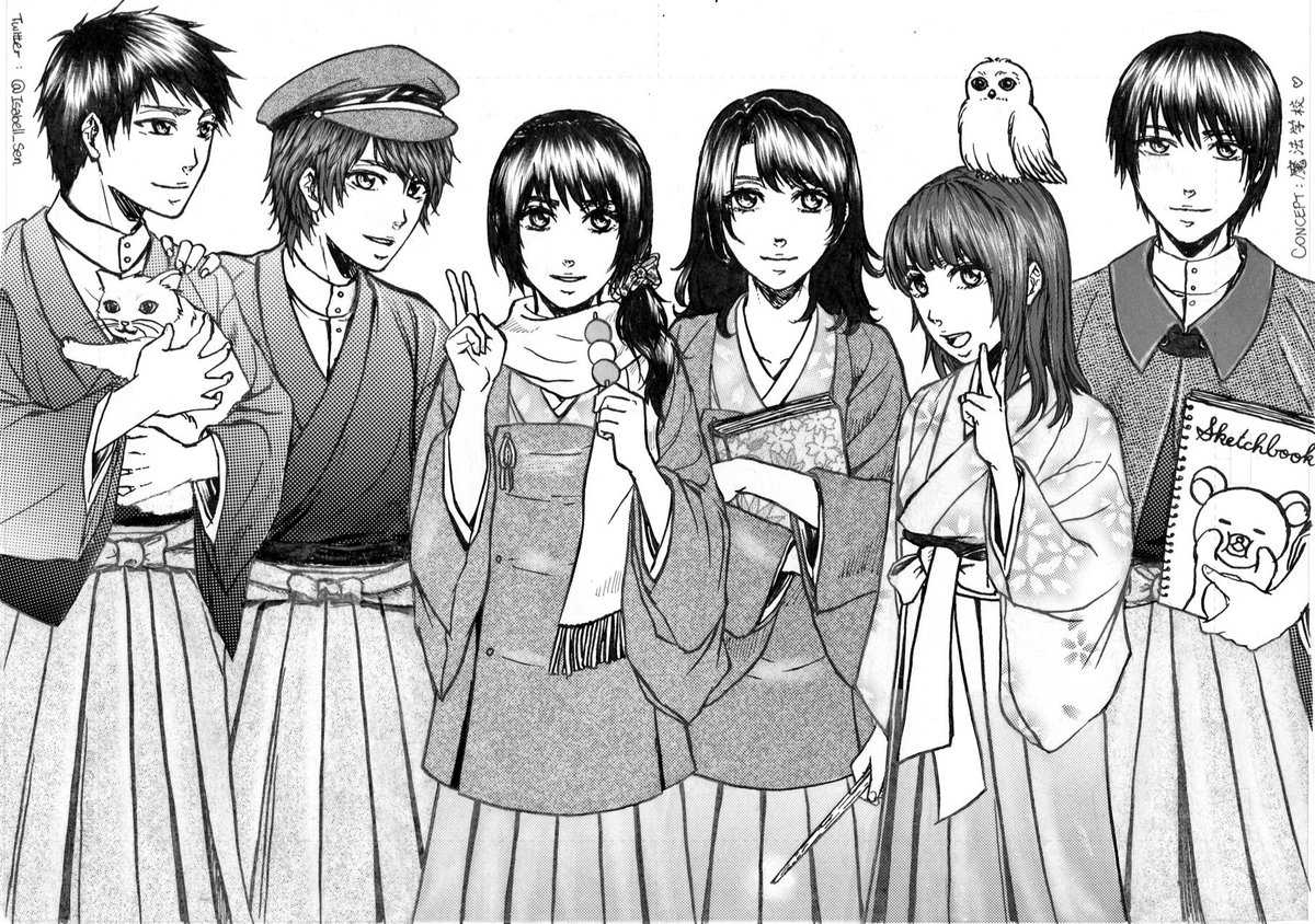 Isabell 虹しだれ星 Twitter પર 東モ28bにいます 今回は 日本の魔法学校 というコンセプトでイラストを出しました よろしくお願いいたします 漫画家志望 コミケ90 コミケ 夏コミ イラスト 絵師 魔法学校 漫画 漫画家 美少年 美少女