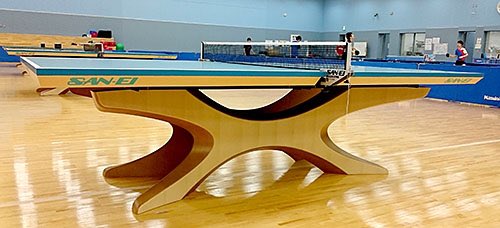 すいく リオオリンピックの卓球台のデザインかっこいいと思ったら山形 天童の会社が作った奴で胸が熱い T Co Jsvdqswwwt Twitter