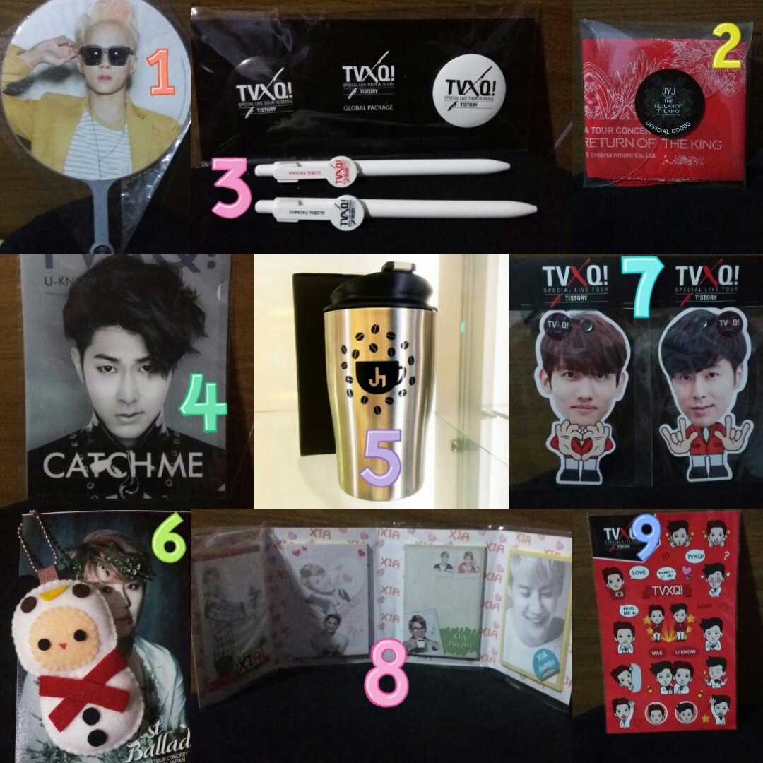 CharmmyKittyS's tweet photo. @TVXQupdates for Indonesian only! Ready stock official goods, album &amp; unofficial goods TVXQ/JYJ. Start from IDR25 https://t.co/kERVSZY7U7