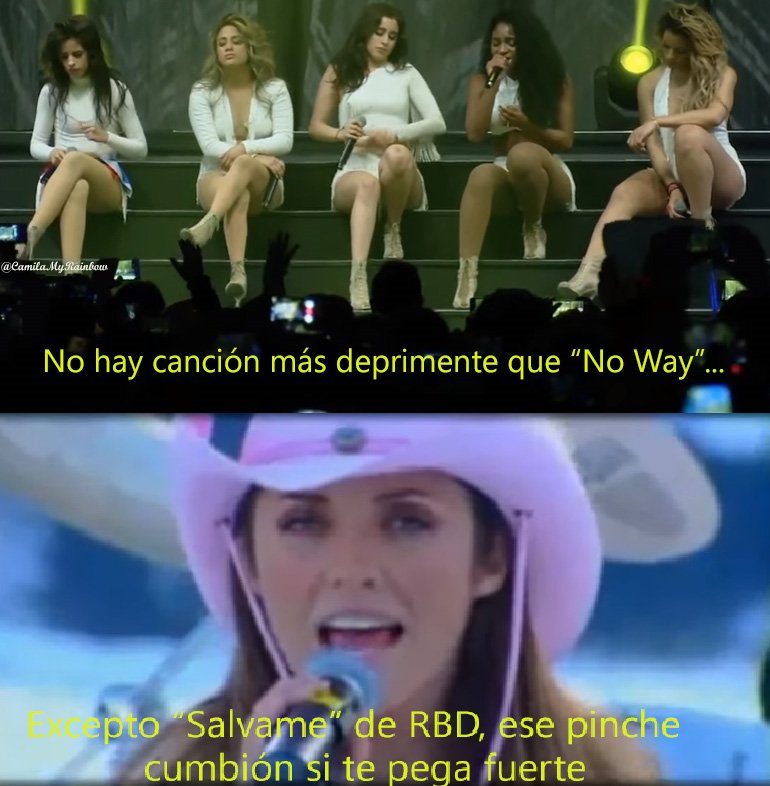 CAMILAP0TR4's tweet photo. Ese pinche cumbión sí te pega bien fuerte
#MTVHottest Fifth Harmony
#VeranoMTV2016 Fifth Harmony https://t.co/T6NHKFpwtx
