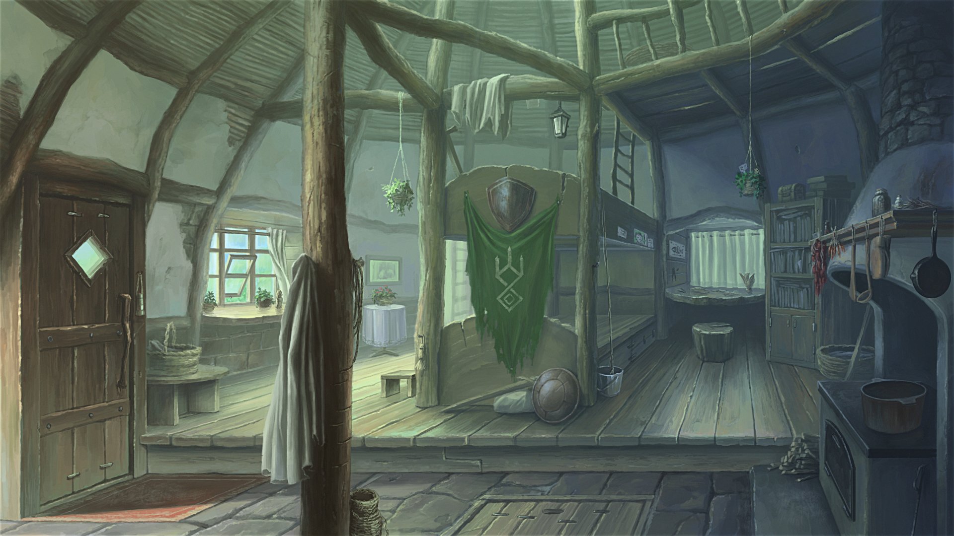 Studio Tokiwa Di Twitter ゲーム制作 背景画 主人公の部屋が出来上がりました これをクオリティのベースにしながら他の絵も作っていきます Studio Tokiwa Di Twitter ゲーム制作 背景画 主人公の部屋が出来上がりました これをクオリティのベースにしながら他の絵も作っていきます
