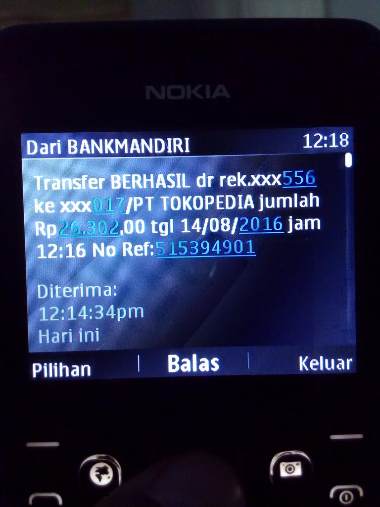 Chasabilla_89's tweet photo. @TokopediaCare ini bukti pengiriman saya, tp mau konfirmasi sulit https://t.co/vsr4pUkuxO