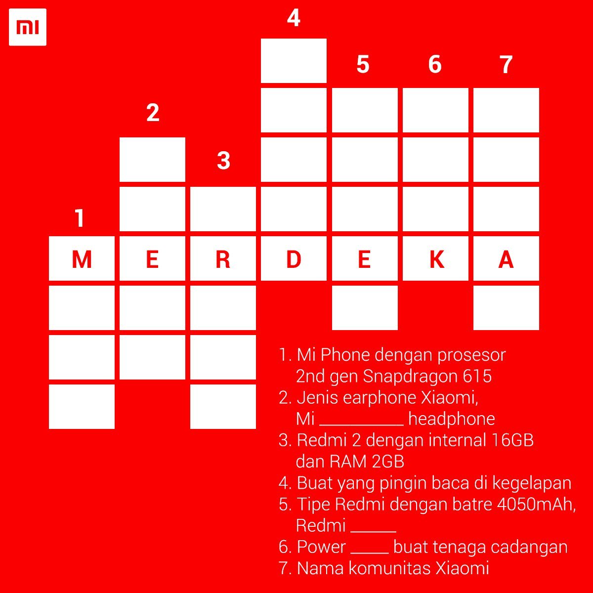 XiaomiIndonesia's tweet photo. Selamat hari Minggu Mi Fans, Kapan terakhir Mi Fans main TTS ? boleh donk test ilmunya 😉 #WikenwithMi https://t.co/aXwuwnY8Ck