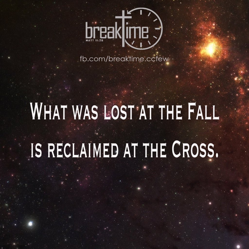 breakTime_CCF's tweet photo. "...He shall bruise your head...” - Genesis 3:15b

See you every Saturday, 9am, in CCF Eastwood! https://t.co/m0kkmoIN1a