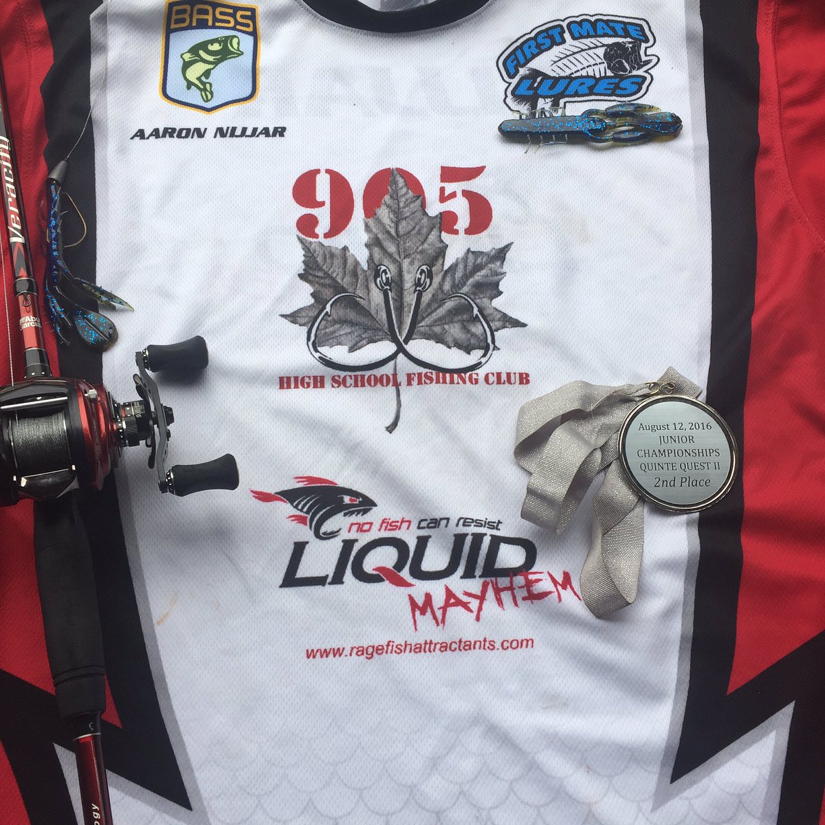 aaron_nijjar's tweet photo. Just qualified to fish the 2017 junior champion ships in the states next year! https://t.co/9Z4dHym7qQ
