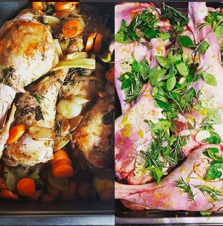 Milk-fed NZ lamb on the menu at the moment people...