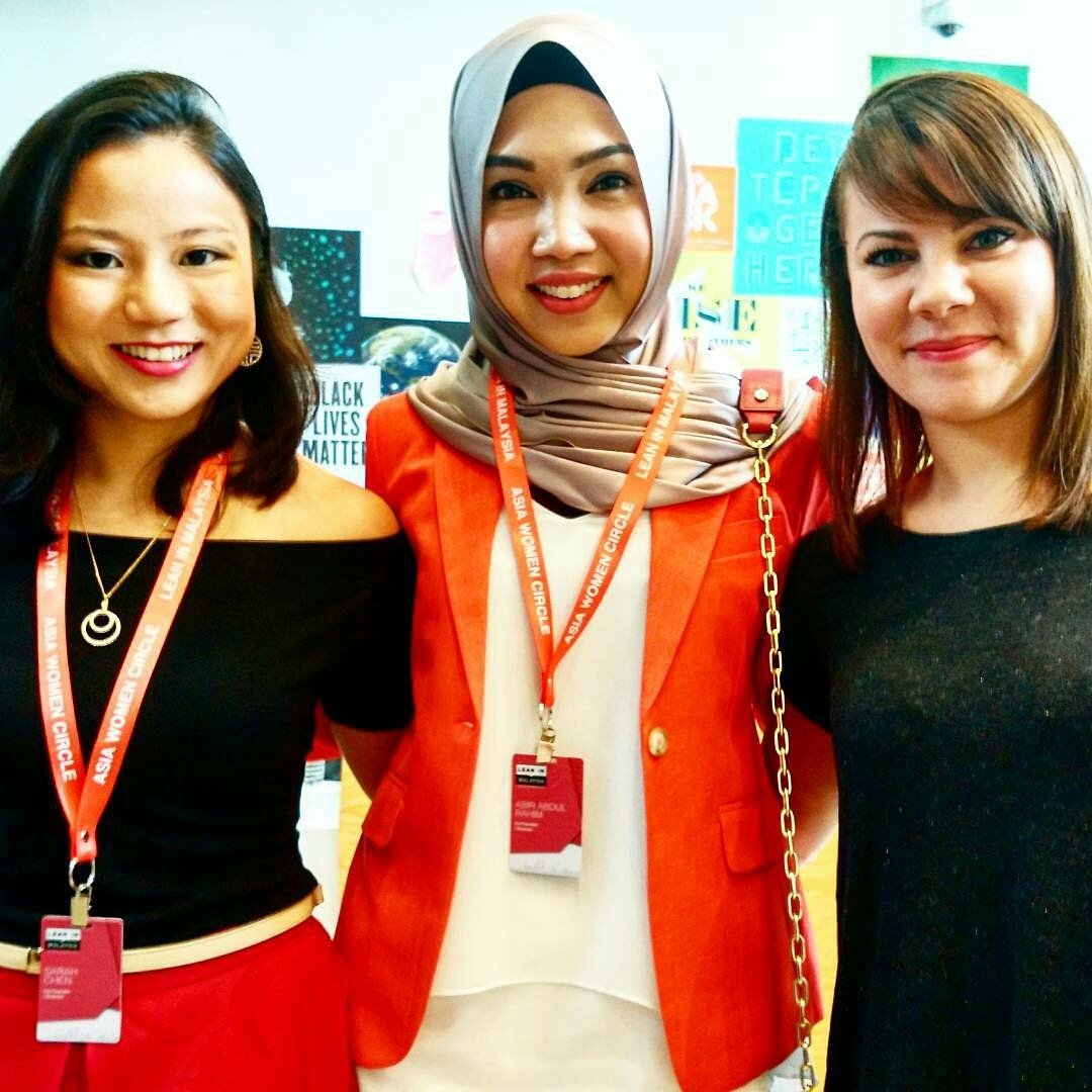 LeanInMalaysia's tweet photo. We loved connecting with @ParisLeanIn! "Together we are stronger!" #leanintogether #leanin #leaninleaders https://t.co/irHr0cZTBj