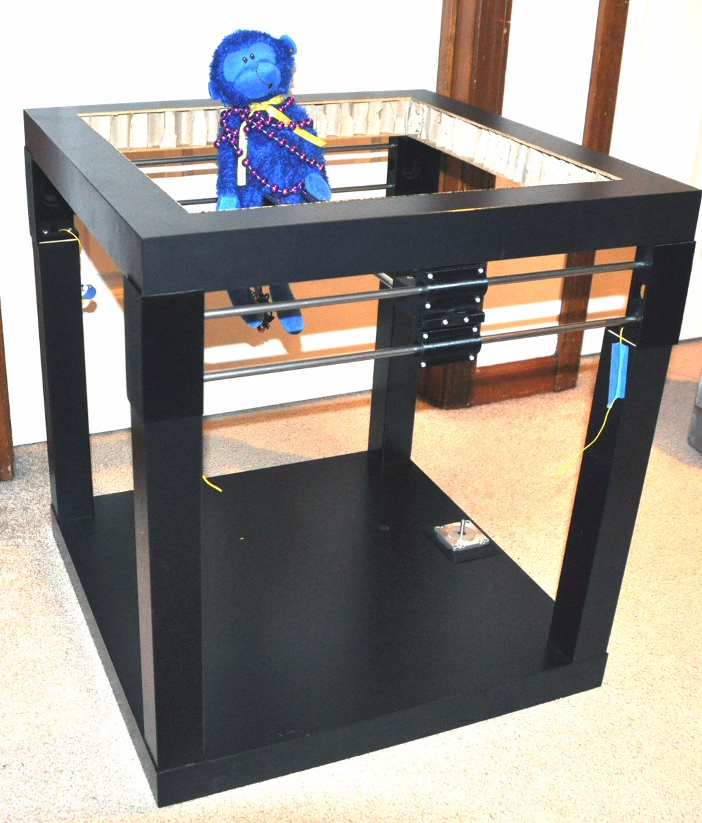 jr_grownup's tweet photo. Step 11/Build Sequence 6-- in the can
My @printtable2 printer project is moving right along
 #printtable #3DPrinting https://t.co/zFRTP95Bkf