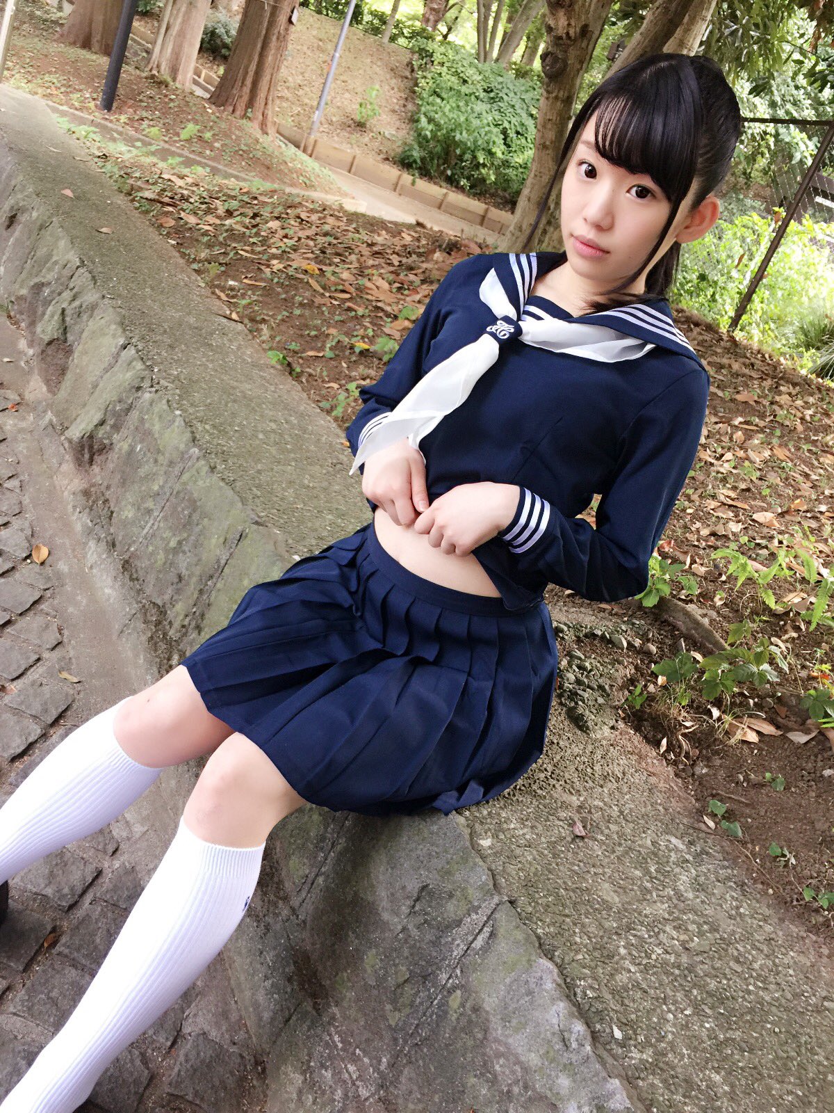 姫川ゆうな　制服 
