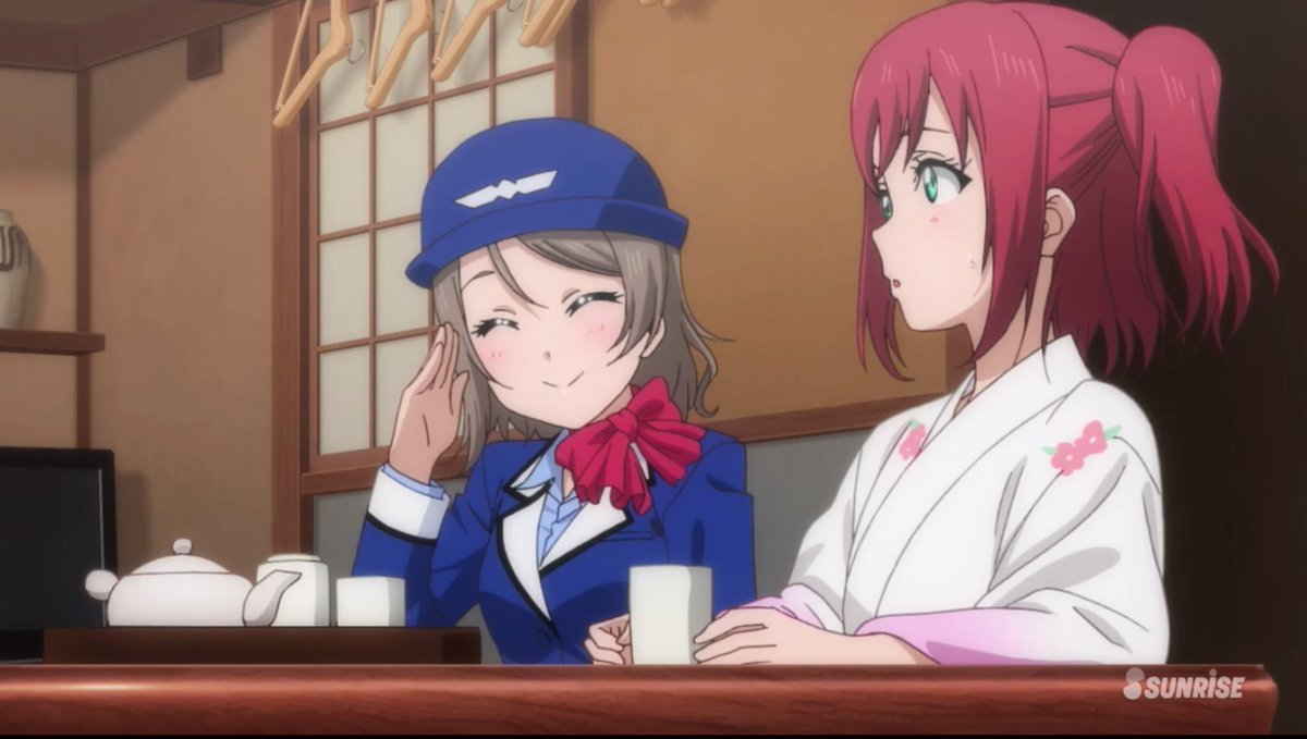 にじげん ラブライブ サンシャイン7話 ようちゃんの服 ころころ 変わって可愛かったなぁ Lovelive Sunshine