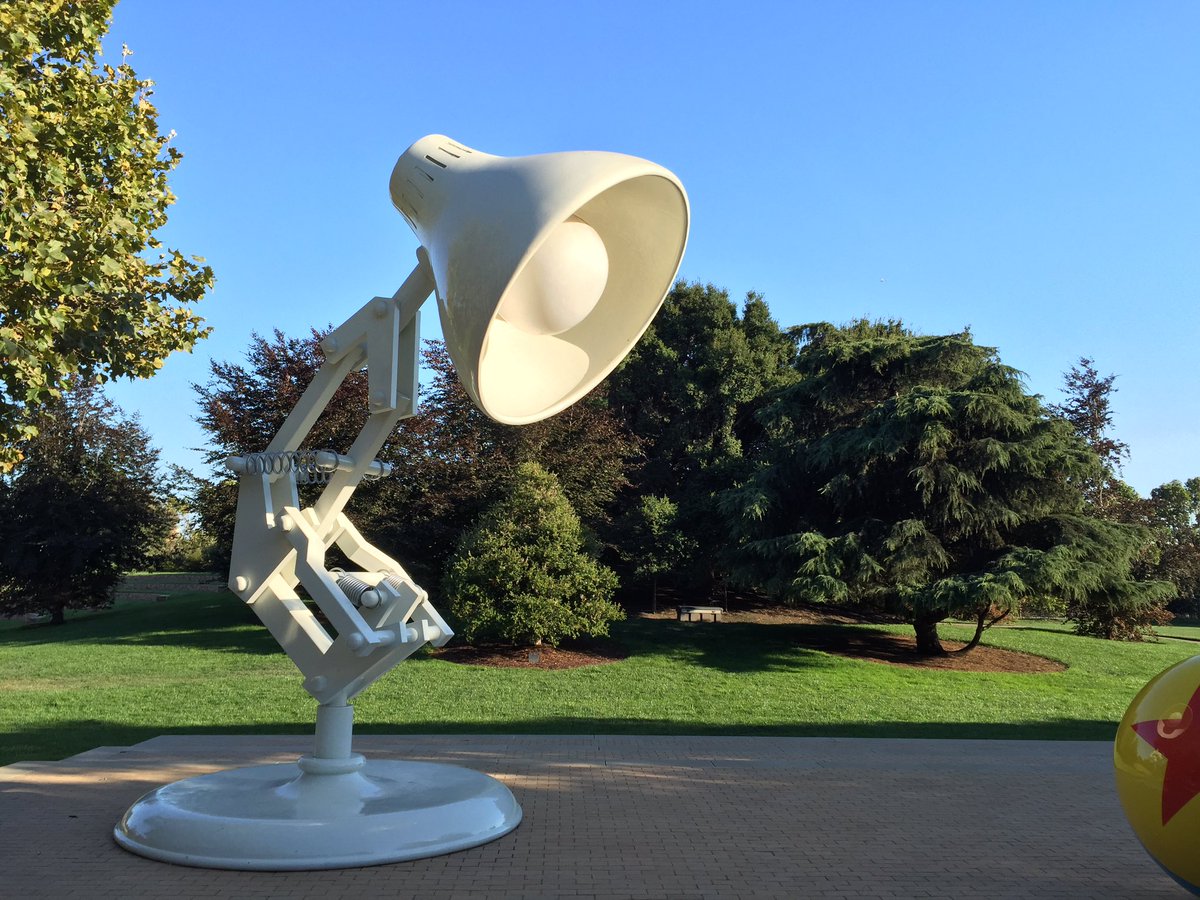 blankreg's tweet photo. You know, just at Pixar... Chilling, seeing a movie, nothing special 😊😊😊 https://t.co/jufx6HCHvv