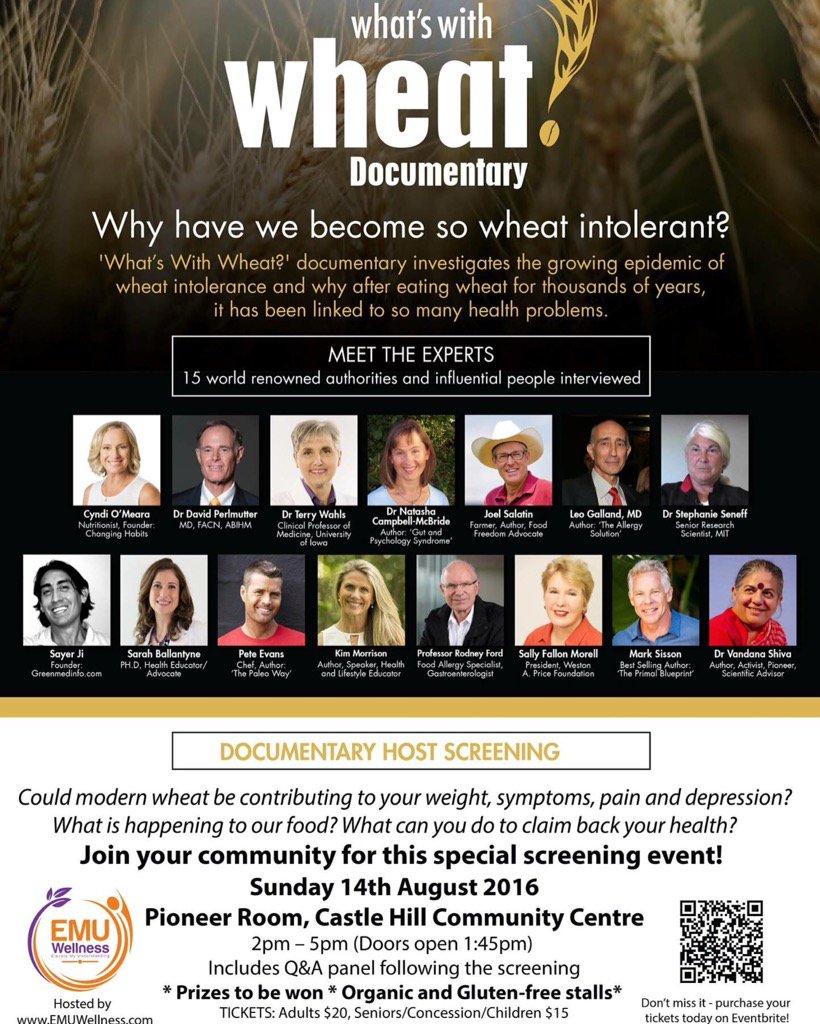 emuwellness's tweet photo. HILLS SHIRE - Tickets will be sold at the door from 1:30PM - CASTLE HILL COMMUNITY CENTRE Event starts at 2pm. https://t.co/oB67hgcx0w