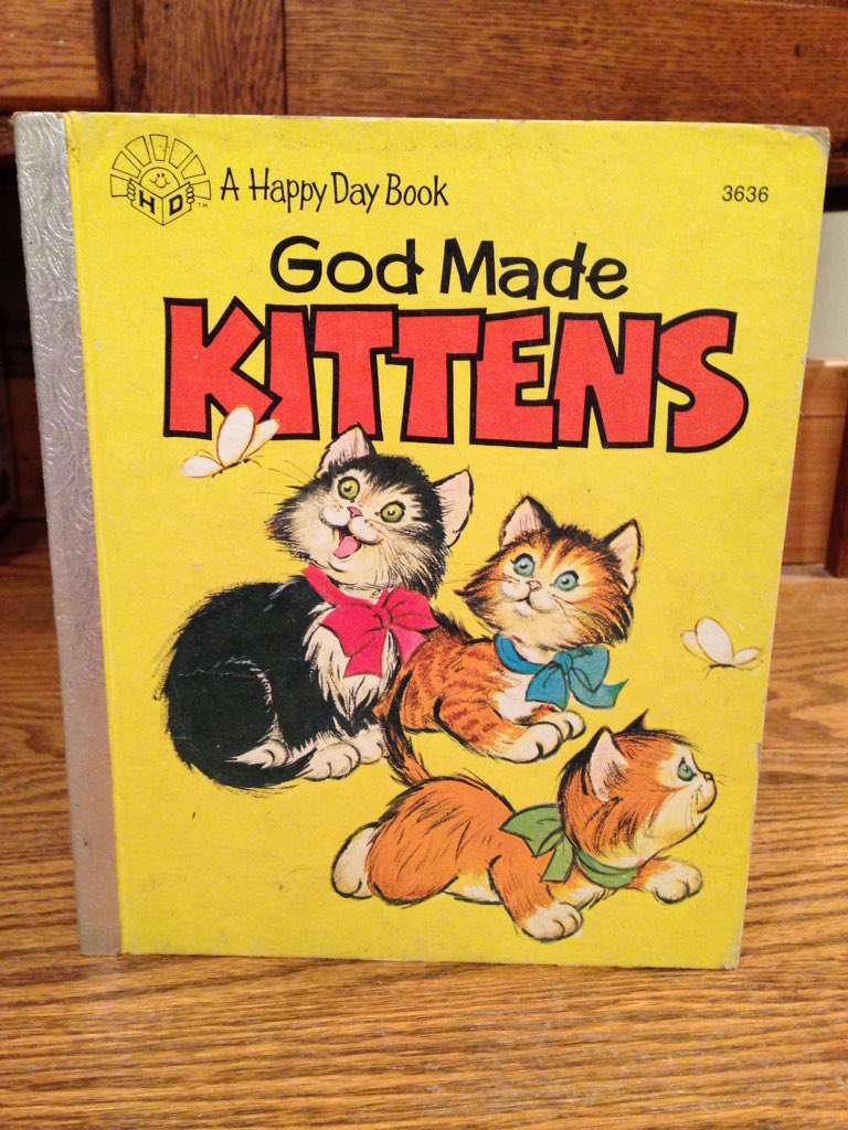 parentapparent's tweet image. Are these kittens really the creatures you want to pin creationism on?

#parenting #scary