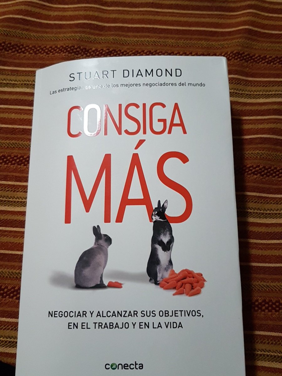 roberto_areched's tweet photo. Un libro excelente. Puse en práctica lo que enseña y funciona! #consigamas #stuartdiamond @GettingMore @Wharton https://t.co/xw7A54xF0m