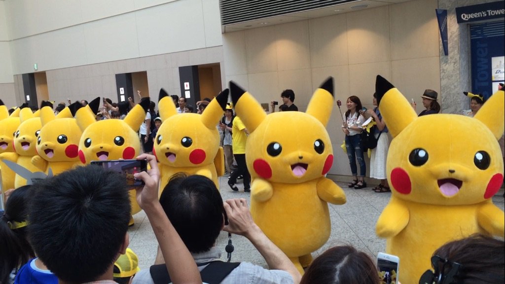 増田順一 Pokemon ピカチュウ大量発生チュウ 横浜みなとみらい Pikachu