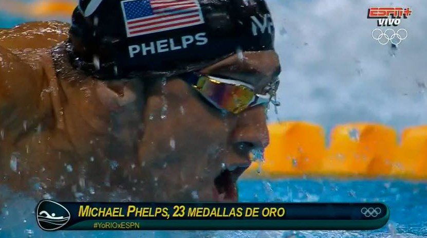 SC_ESPN's tweet image. #PHELPSxESPN ¡Dale RT a la Leyenda de Michael Phelps! ¡El máximo ganador de medallas de #Oro de la historia!