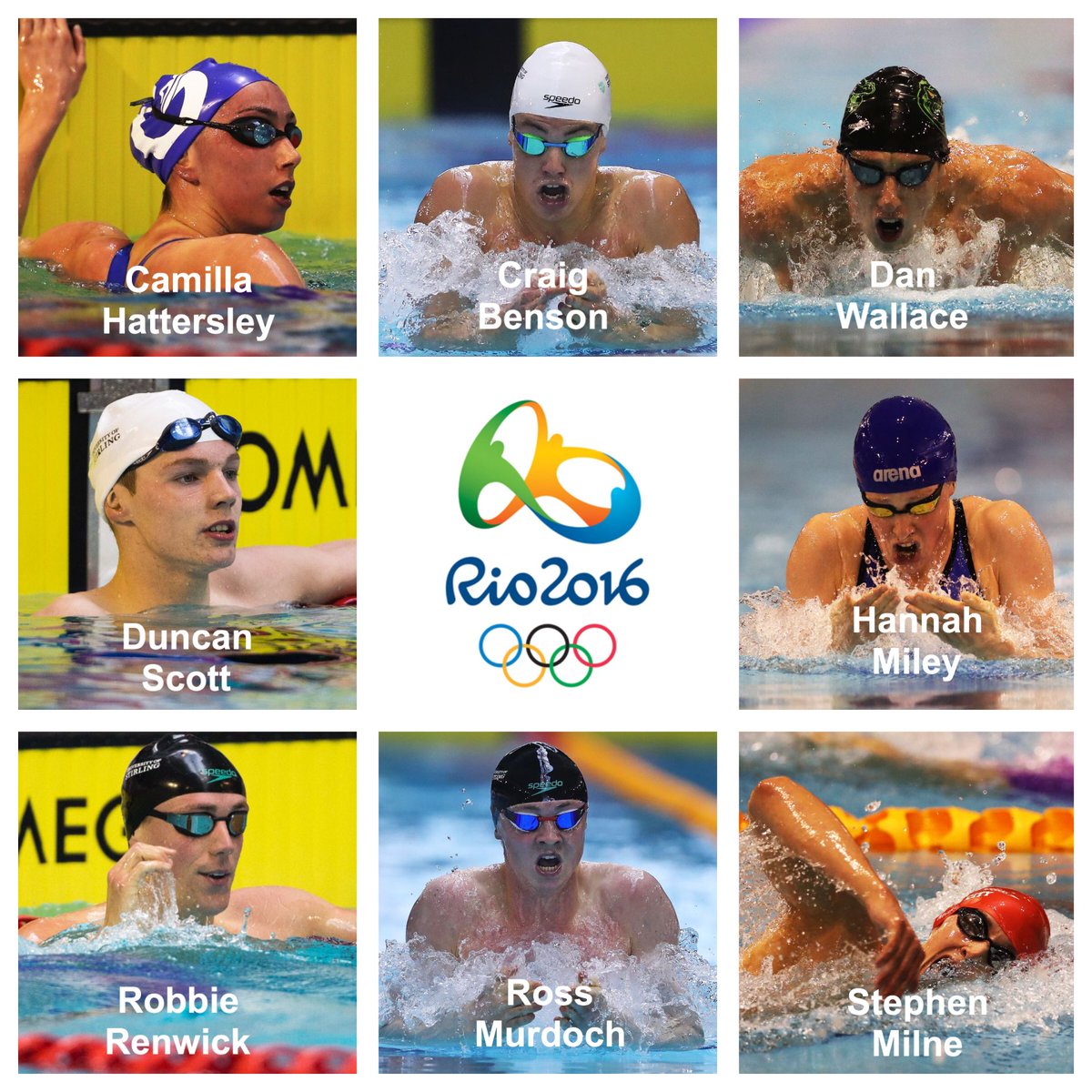 It's been a pleasure to watch our swimmers compete in #Rio. You've inspired so many &amp; we are very #proud #thankyou