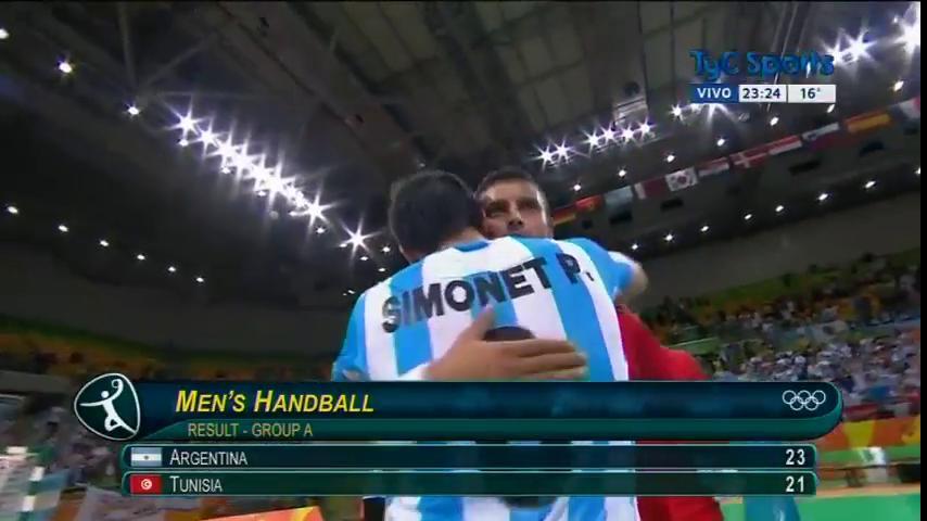 TyC Sports Play on Twitter: "#Rio2016EnTyC #Handball ¡GANÓ ARGENTINA! Los Gladiadores siguen con ...