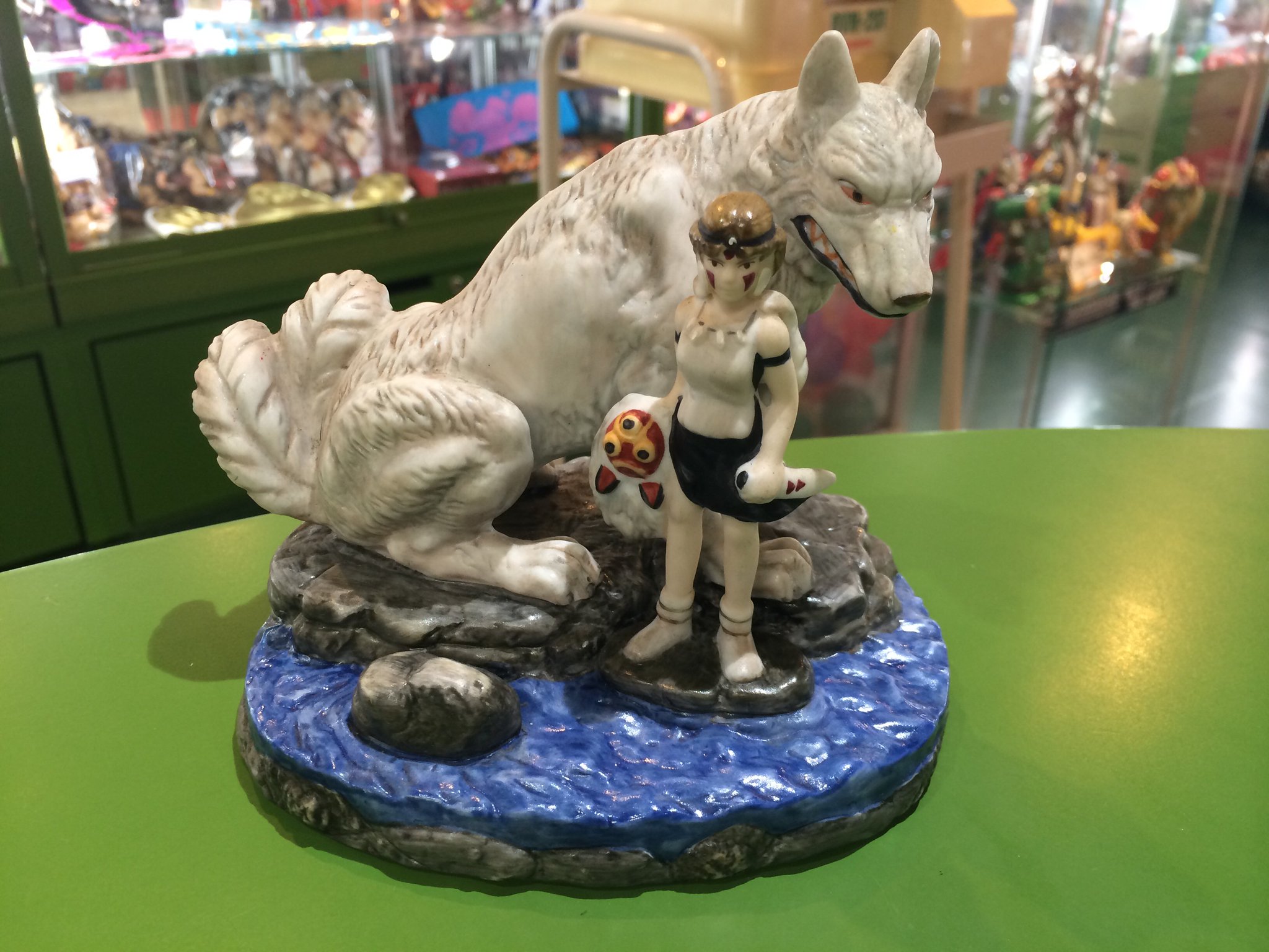 O Xrhsths まんだらけミクロ館 どんぐり情報局 Sto Twitter セキグチ もののけ姫 サン 犬神 オルゴールが来たよ 犬神の鋭い表情にうっとり来るね サンの優しい表情にも癒されるぅ 夏の野生を奏でよう