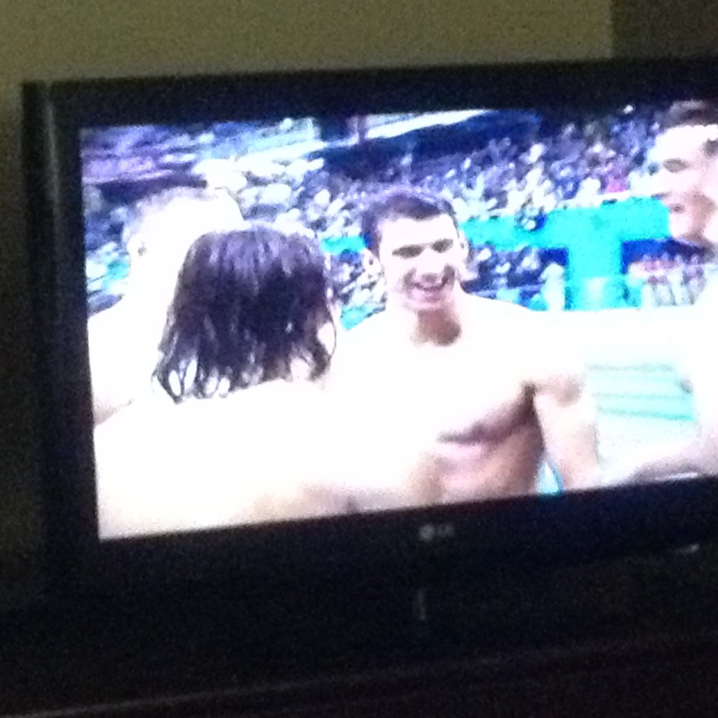 ShamOnTwit's tweet photo. One last time swim &amp; Phelps did it again.
#23GoldForPhelps #MichaelPhelps #Legend #RioOlympics2016 https://t.co/MAHlu4Hw1g