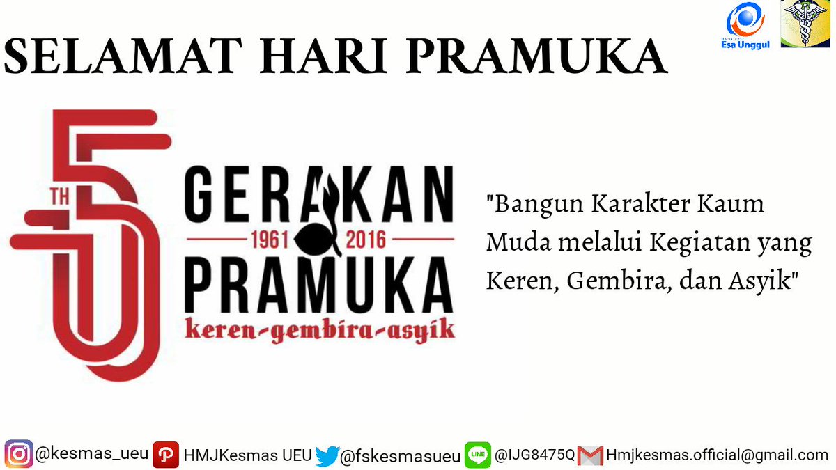 Jayalah Indonesiaku, Satyaku ku darmakan, Darmaku aku baktikan, Salam Pramuka!!!