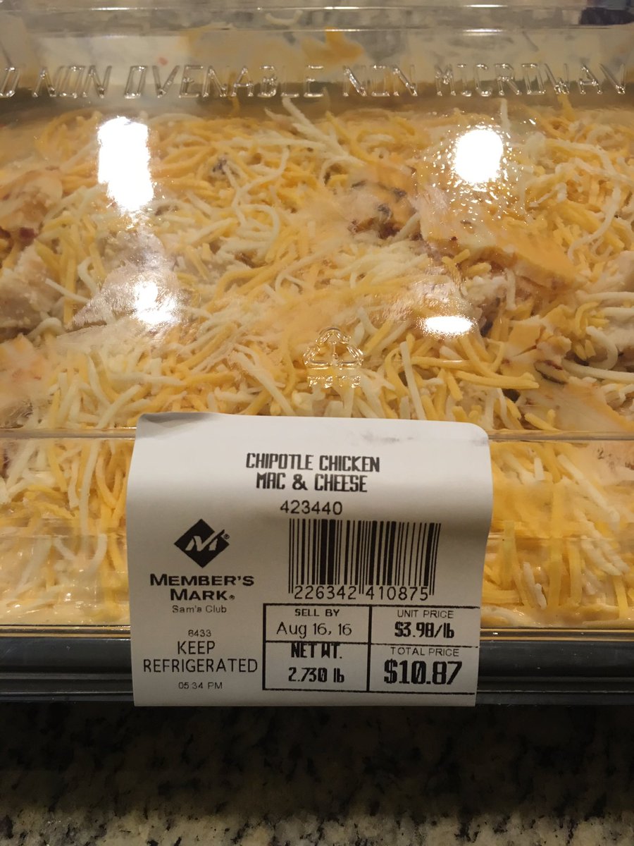 Alex_Henthorn's tweet photo. @SamsClub what are the heating instructions for this? It didn't come with instructions. https://t.co/tmGOX1JVQe
