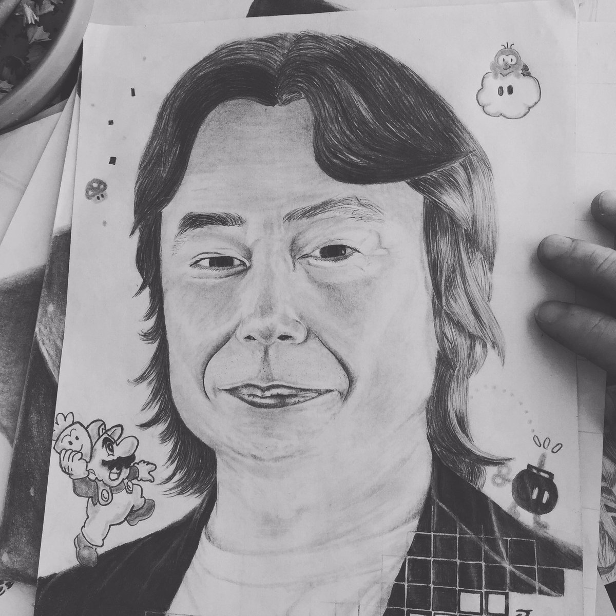 Leonelove89's tweet photo. #shigerumiyamoto #mario #supermario #ceo #creator  #luigi  #magicmushrooms #princesspeach #b&amp;w #art  #leonelove89 https://t.co/F3XZ9FiQPP
