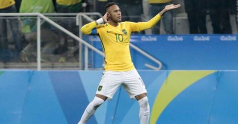 fcbten's tweet photo. FT: #BRA 2-0 #COL .
Neymar
1 GOAL
1 ASSIST
TO THE SEMI FINAL! #Rio2016 #ney11 https://t.co/jM04Hhbo0S