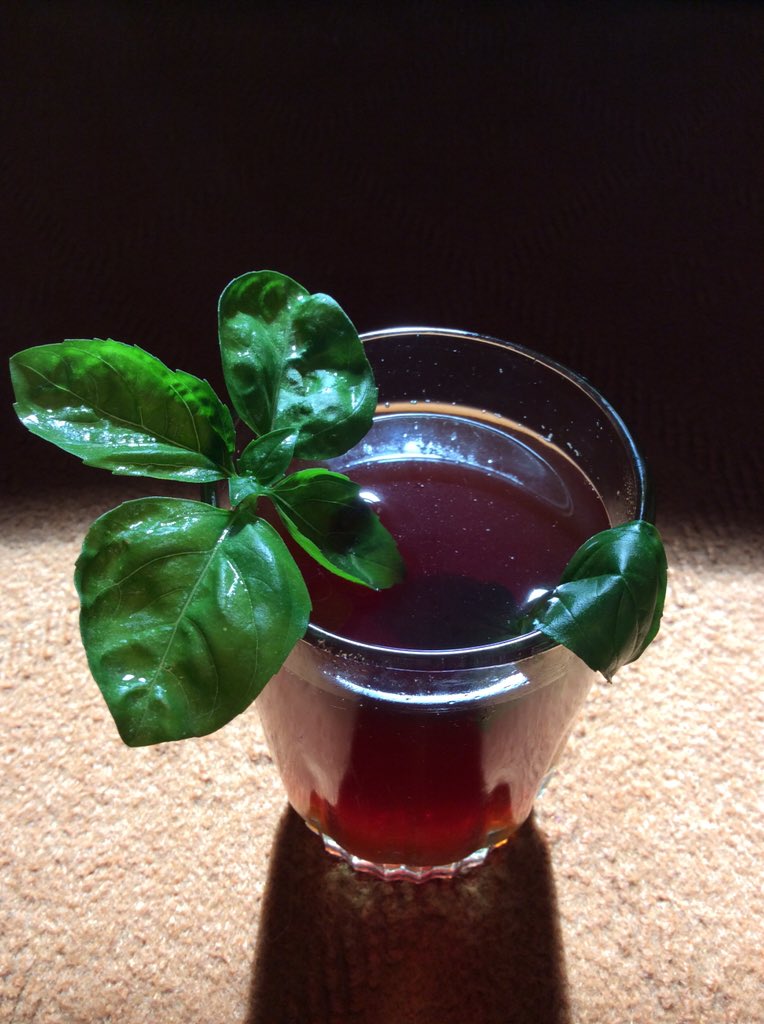 Neeshahere's tweet photo. My basil tea is ready to beat my cold:) #basillover #tea #cold https://t.co/y928dq16QB