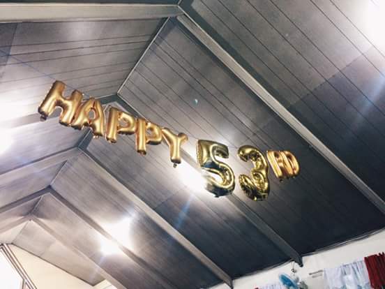 marctiallaw's tweet photo. Happy 53rd Church!!! 🎊🎉🎉
#CCFJ https://t.co/LQQZLHqyMC