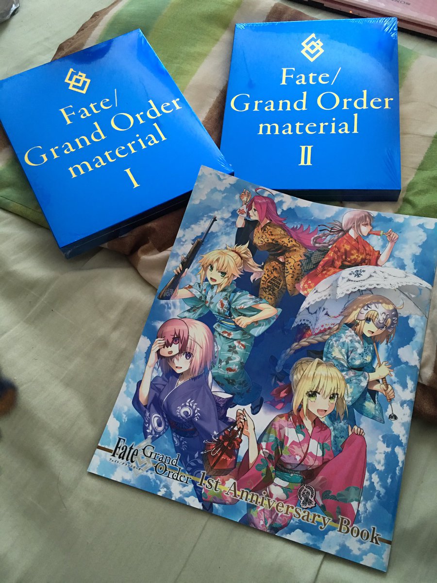 ゴケ در توییتر うおおfgoマテリアルとアニバーサリー本ゲット 名古屋アニメイトは予約分で完売だったけどとらのあなにまだ残ってたよー