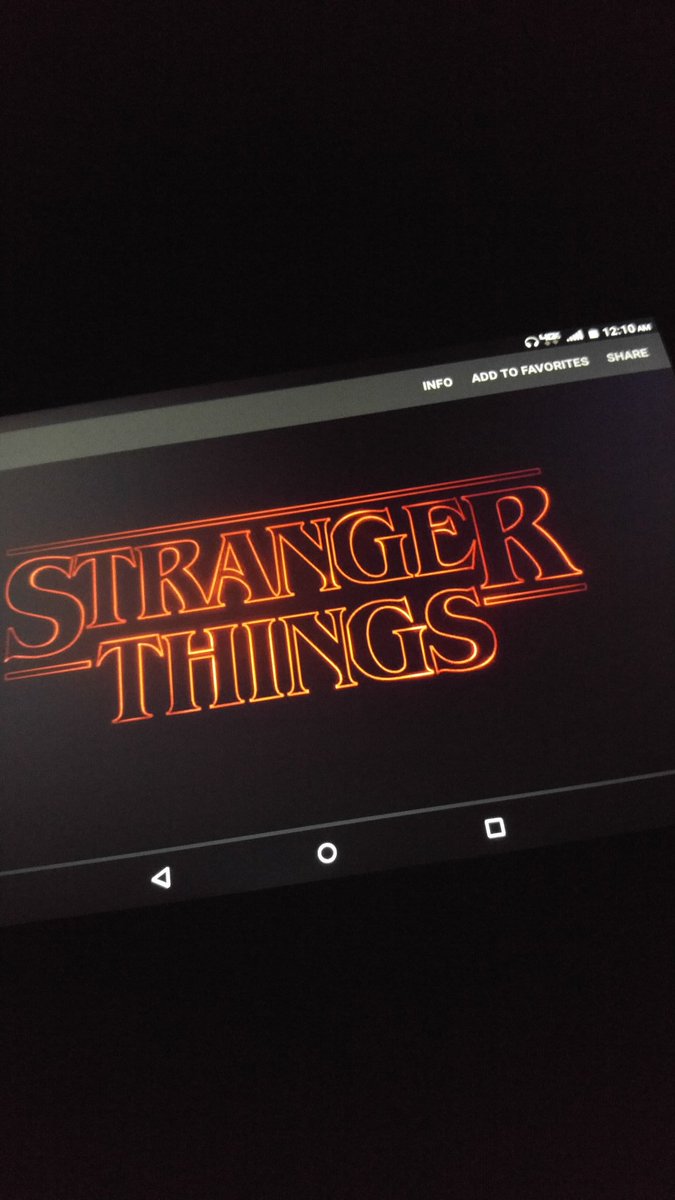 NickersGirl81's tweet photo. Spending my night watching #StrangerThings https://t.co/DueFwBG717