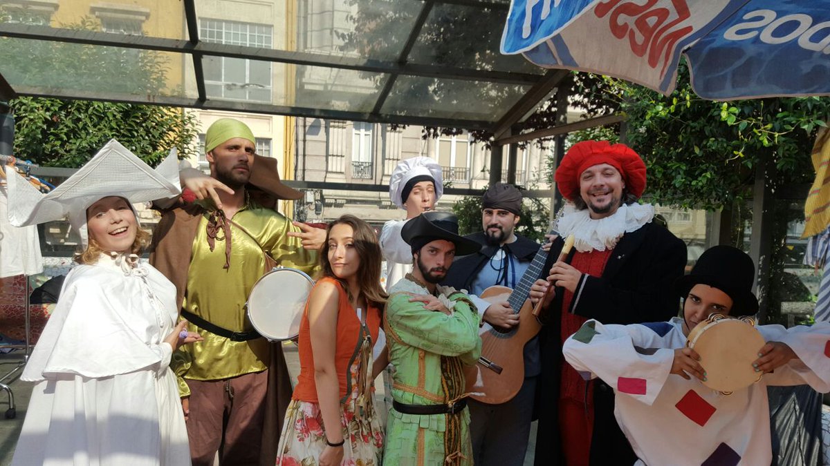 Onte tivemos a 21función de Don Giovanni! 
#CommediadellArte #festivalmanicomicos #teatro #Coruña quevivalacomedia